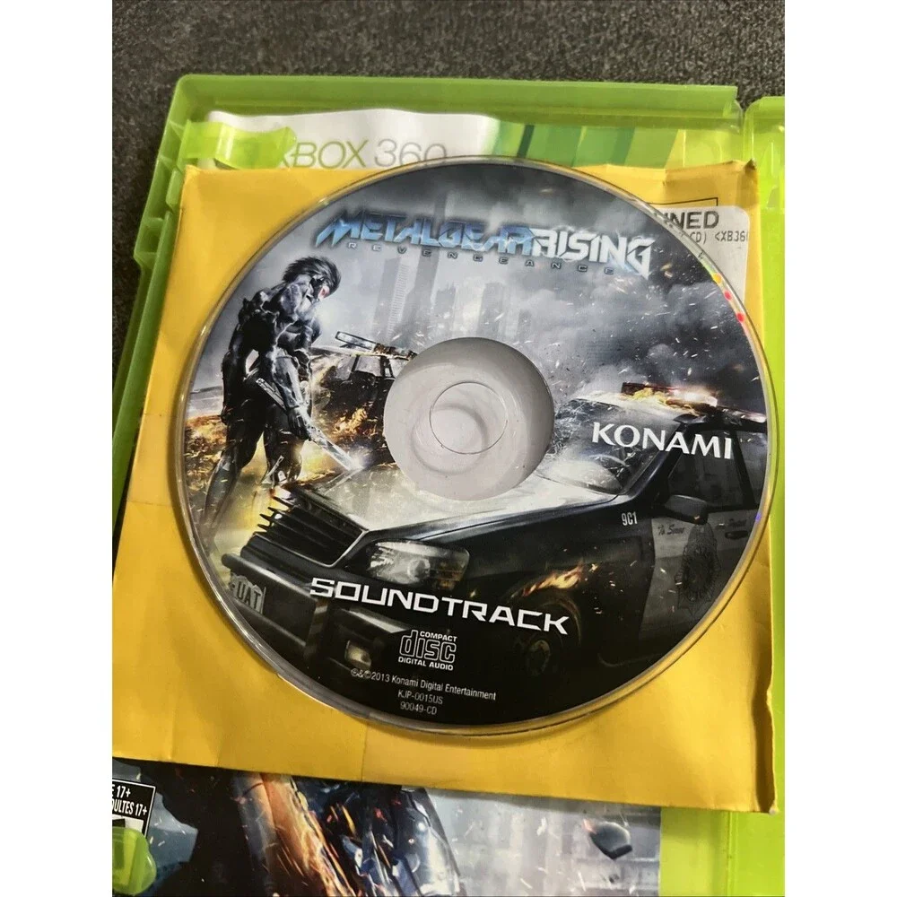 XBOX 360- METAL GEAR RISING‎ REVENGE (NLG056772)